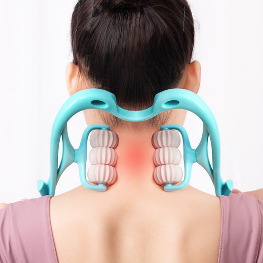 6-Wheel Roller Massager – Neck & Body Relief