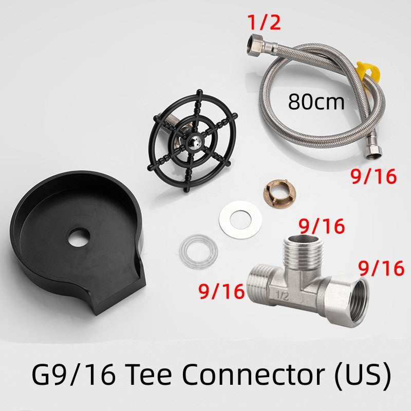 High-Pressure Cup Washer Sink for Bar & Kitchen