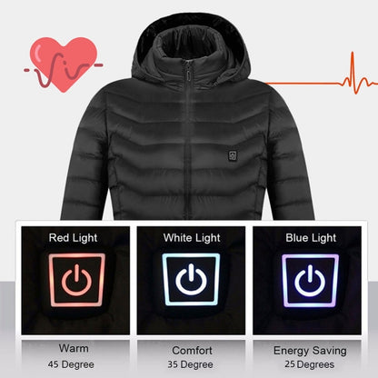 USB Heated Cotton Jacket – Men’s Winter Wear