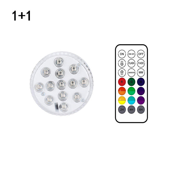 13-LED Submersible Waterproof Light with Remote – Pool, Fountain, Garden Use