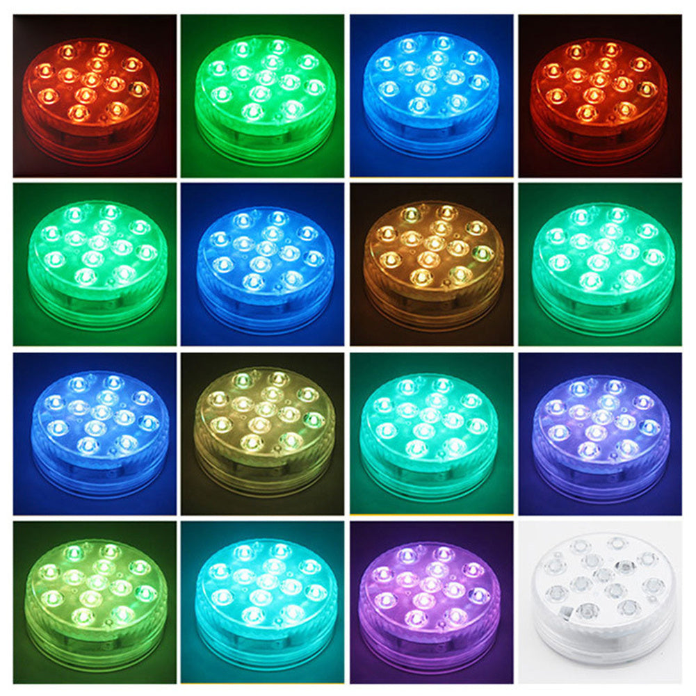 13-LED Submersible Waterproof Light with Remote – Pool, Fountain, Garden Use