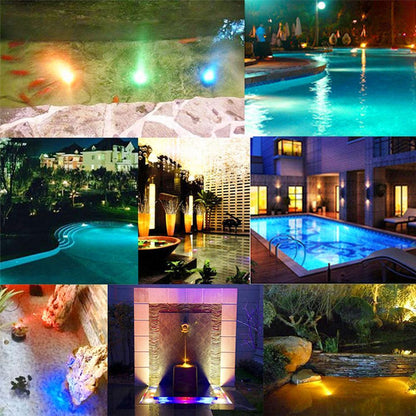 13-LED Submersible Waterproof Light with Remote – Pool, Fountain, Garden Use