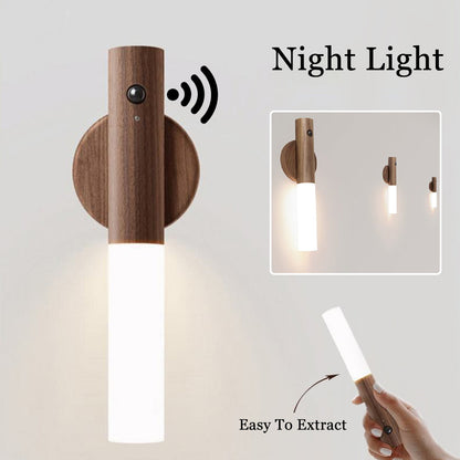 USB LED Motion Sensor Night Light – Magnetic & Wireless