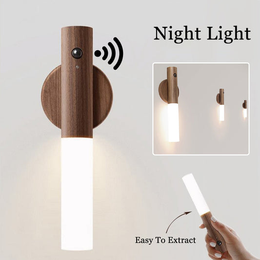 USB LED Motion Sensor Night Light – Magnetic & Wireless