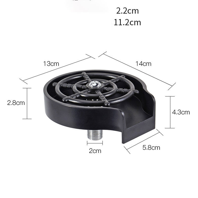 High-Pressure Cup Washer Sink for Bar & Kitchen