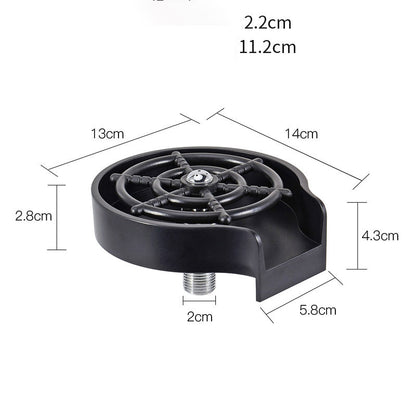 High-Pressure Cup Washer Sink for Bar & Kitchen